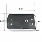 Gear Skull Large Brake Pedal Pad Harley 12-17 Dyna Fld 86-17 Softail Black New. Price: $13.48.
