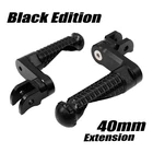 Mpro 1.5 Inch Adjustable Black Front Foot Pegs For Street Scrambler 17 18 New. Price: $63.37.