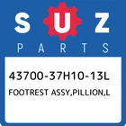 43700-37H10-13L Suzuki Footrest Assy,pillion,l 4370037H1013L, New Genuine Oem Pa. Price: $234.05.