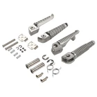 Driver Passenger Footrests Footpegs Fit For Kawasaki Ninja 650R EX650 2006-2013 New. Price: $16.99.