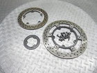 2023 22-25 Yamaha Front Rear Back Brake Rotor Disc Abs Ring Lot Used. Price: $65.09.