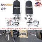 Motorcycle Highway Clamps 1.25" For Honda Harley Touring Dyna New. Price: $37.95.