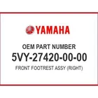 Yamaha Front Footrest Assy (right) 5VY-27420-00-00 Oem New. Price: $159.53.
