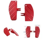 Red Aluminum Footboard Pad For Harley Fat Street Bob Breakout Low Rider 18-24 New. Price: $159.95.