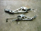 1985 Honda VF700 Interceptor Oe Controls Shift Lever Footpeg Bracket Pedal Set Used. Price: $99.99.