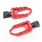 Buzz Motorcycle Passenger Foot Pegs Red For Speed Triple T509 97 98 00 New. Price: $59.06.