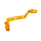 7.8" Gold Brake Arm Shift Lever Foot Peg For Harley 93-17 Dyna With Mid Control New. Price: $99.95.