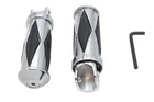 Chrome Diamond Style Footpeg Set For Harley-davidson New. Price: $62.99.