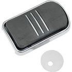 Drag Specialties 1611-0032 Chrome Sweeper Brake Pedal Pad New. Price: $64.61.