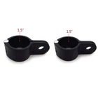 Pcs 1.5" 1/2" Crash Bar Mount Longhorn Footpeg Clamps Replacement Black New. Price: $22.99.