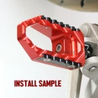 Red Standard Rear Wide Touring Foot Pegs For X-max Yp 400 13 14 15 16 17 New. Price: $88.31.