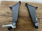 Aprilia RSV1000 Mille 01-03 Tuono 02-05 Gen Pillion Footrest Hangers Pegs Pair Used. Price: $55.00.