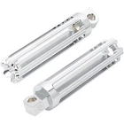 Arlen Ness 06-104 Chrome 10-GAUGE Foot Pegs For Harley Male Mount New. Price: $170.95.