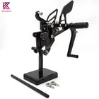 For Yamaha Yzf R6 2003-2005 04 Cnc Footpeg Footrest Pedals New. Price: $114.19.