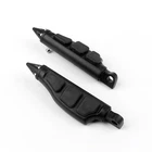 4475 Stiletto Footpegs For Softail Sportster Dyna Glide Fat Boy Black New. Price: $47.63.