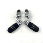 Oem Harley 50830-07A Streamliner Engine Guard Highway Peg Mount Short Angle Pair Used. Price: $87.30.