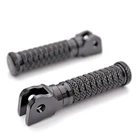 Black Cnc Rider Front Foot Pegs M-grip For Honda CBF600 N/s 04 05 06 New. Price: $65.35.