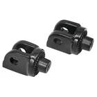 Kuryakyn Splined Adaptor Mounts For Cruisers Front, Gloss Black 8889 New. Price: $67.03.