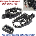 Aluminum Foot Pegs Shifter Pedals For Harley Touring Road Sportster New. Price: $23.99.