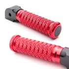 Red Cnc Anti Slip Rear Footpegs M-grip For Buell XB12R Firebolt 04+ New. Price: $60.48.