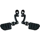 Kuryakyn 7599 Black 1-1/4" Highway Bar Longhorn Foot Peg Mount W/ Trident Dually New. Price: $301.99.