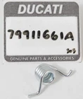 Genuine 2014-2015 Ducati Monster Foot Peg Rest Spring Recall Part Oem 79911661A New. Price: $27.27.