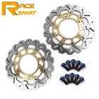 Arashi Front Brake Rotors W/ Bolts Screws For Suzuki Hayabusa GSX1300R 2008-2020 New. Price: $224.99.
