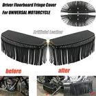 Pair Motorcycle Floorboard Fringe Pu Leather Covers Universal Foot Pedal Tassels New. Price: $15.10.