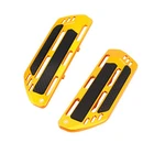 Big Gold 13" Rider Footpeg Floorboards For Harley Softail Slim Sport Glide Flfb New. Price: $199.95.