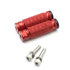 Cnc Motorcycle Front Long Footrests Footpeg Toe Pedals Replacement Red New. Price: $17.34.
