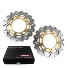Arashi Front Brake Disc Rotors For Yamaha MT-09 Sport Tracker Abs 850 2016 New. Price: $227.37.