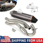 Full Slip-on Exhaust For Honda CRF150F CRF230F 2003-2017 Dirt Bike New. Price: $88.99.