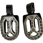 Drag Specialties 1620-2483 Qualifier Footpegs- Black Passenger New. Price: $313.71.