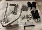 Harley Dyna Oem Chrome Forward Controls 91 And Later 49080-93A Used. Price: $250.00.