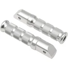 Emgo Round Passenger Footpegs Silver #50-11281 For Yamaha New. Price: $27.97.