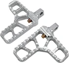 Joker Machine 08-62-1 Adjustable Serrated Heel Footpegs Clear Anodized New. Price: $192.95.