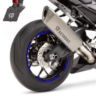 Blue S04B Morocycle Tape Wheel Sticker 17" For Yamaha FZ10 MT-10 18-21 20 19 New. Price: $29.31.