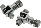 Harddrive Footpeg Clevis Mounts Chrome 3/8""-24 Thread 820-1981 New. Price: $40.89.
