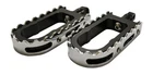 Choppers LA-7205-00B Bmx Footpegs Black With Chrome Teeth New. Price: $209.47.