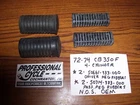Honda 72-74 CB350F Set Of Nos Footpeg Rubbers Driver & Passenger Oem New. Price: $49.75.