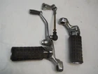 83 CB650SC Pegs 50640-ME5-010 50640-ME5-000 + 50630-ME5-000 Shift 24700-ME5-000 Used. Price: $75.00.