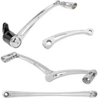 Arlen Ness Depth Cut Foot Control Kit Chrome Motorcycle Street Bike 420-107 New. Price: $764.95.