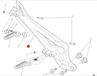 Ducati Rh Footrest Holder Bracket 82411441C New. Price: $201.35.