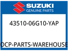 Suzuki Oem Part 43510-06G10-YAP Bracket,fr Footrest Rh (black New. Price: $110.63.