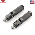 Gray M8 Universal Rearset Footrests Pedal 8MM Aluminum Fxcnc New. Price: $21.99.