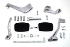 Chrome 3 Inch Extension Mid Control Kit With Mini Footboards For Harley-davidson New. Price: $408.99.