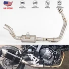For Suzuki GSX8S GSX8R GSX8TT 2022-2026 Slip-on Exhaust System Header Pipe New. Price: $250.20.