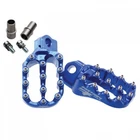 Fastway Evo Air Motorcycle Foot Pegs Kit Blue 1609420011 New. Price: $277.63.