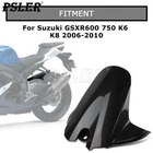 Rear Fender Mudguard Tire Hugger For Suzuki GSXR600 750 K6 K8 2006-2010 (carbon) New. Price: $37.99.