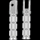 Emgo 50-11241 Footpegs Silver Yam-front New. Price: $26.82.